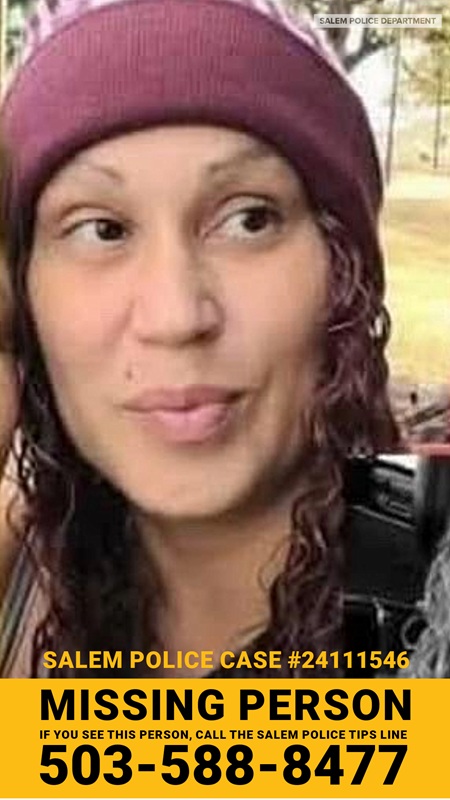 Public Appeal For Help Locating Endangered Salem, Organ Woman Missing Since December (Release an apparent mistake)